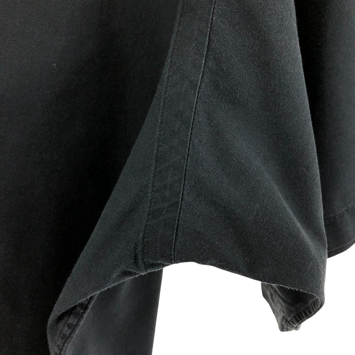 Ralph Lauren BLAKE short sleeve button down shirt, men's XL size cotton black type Vintage Second Hand