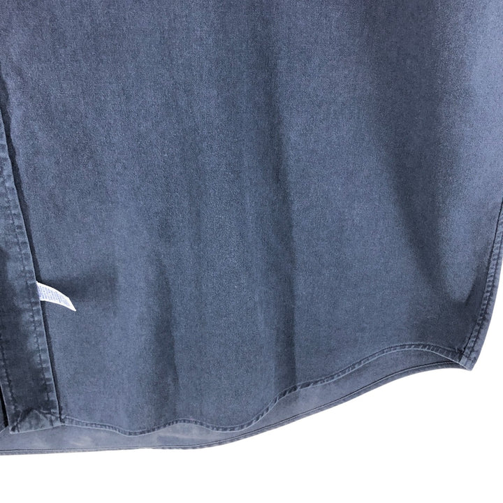 Ralph Lauren short sleeve button down shirt, men's XL size cotton navy blue type Vintage Second Hand