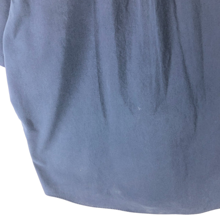 Ralph Lauren short sleeve button down shirt, men's XL size cotton navy blue type Vintage Second Hand