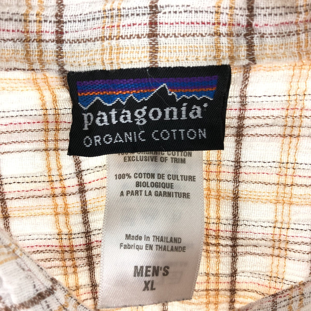 Patagonia A Organic cotton unbleached Vintage Second Hand