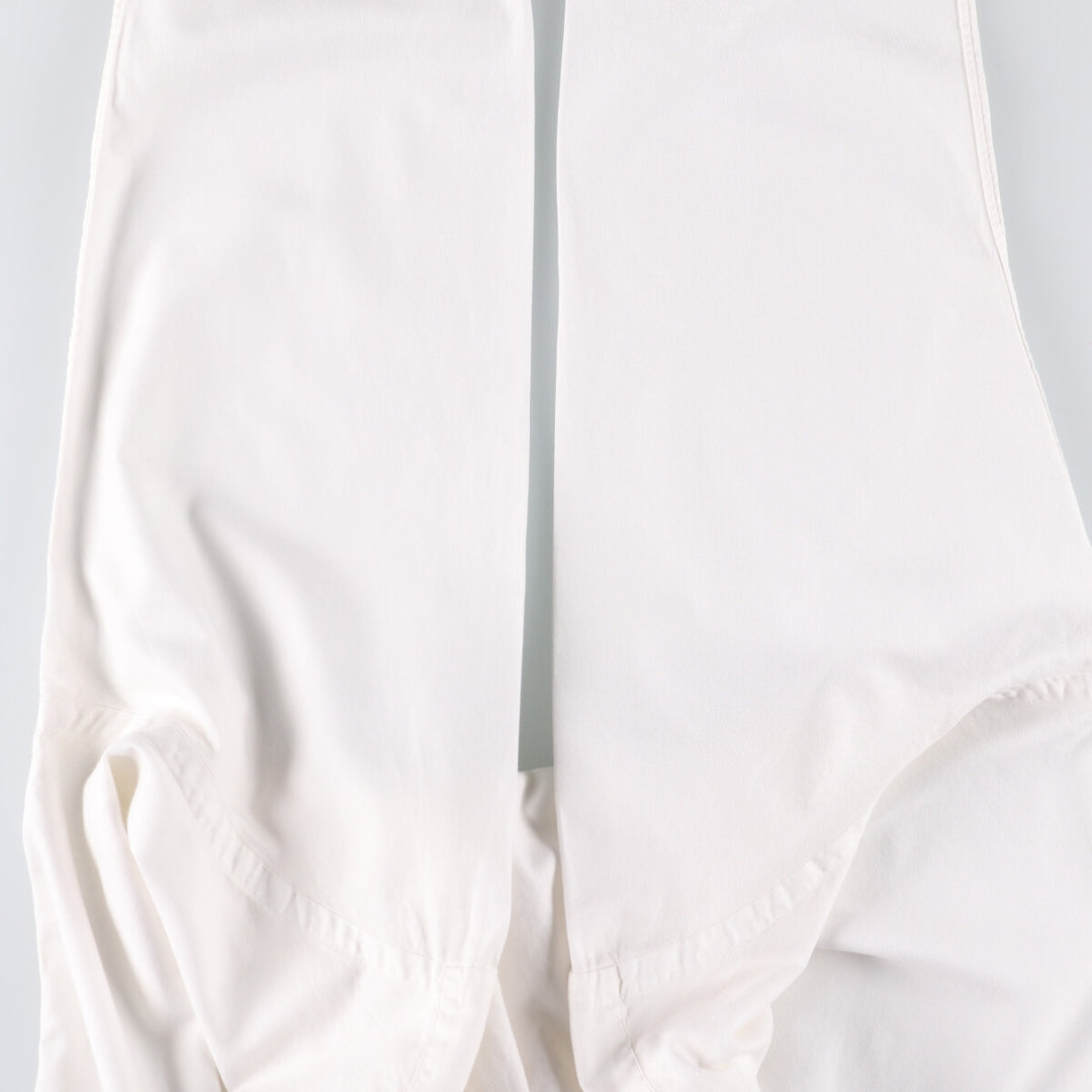 Ralph Lauren CUSTOM FIT long sleeve cotton shirt, men's size L cotton white type Vintage Second Hand