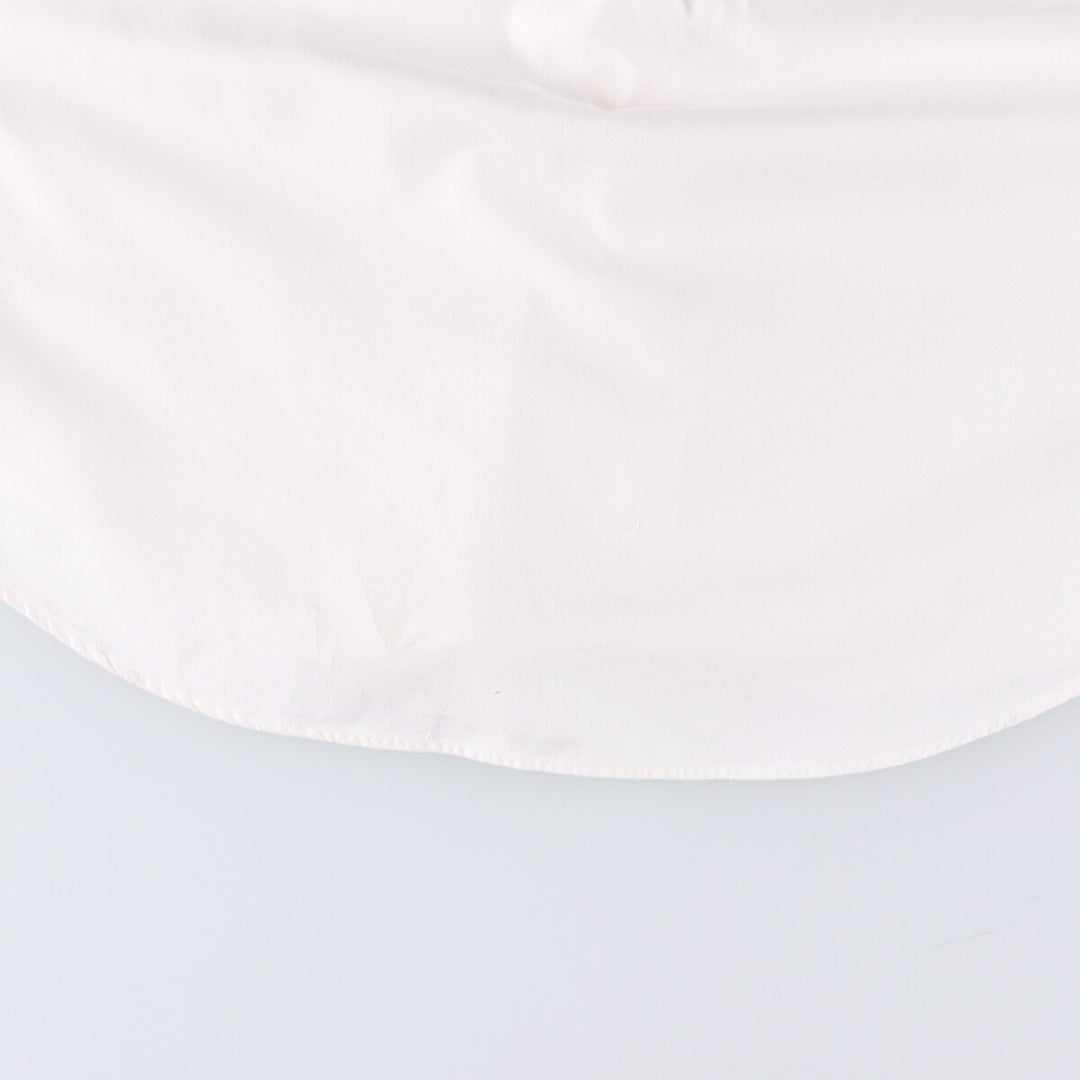 Ralph Lauren CUSTOM FIT long sleeve cotton shirt, men's size L cotton white type Vintage Second Hand