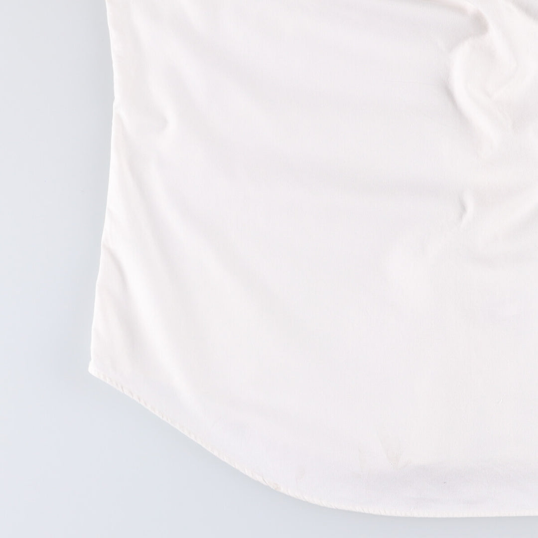 Ralph Lauren CUSTOM FIT long sleeve cotton shirt, men's size L cotton white type Vintage Second Hand