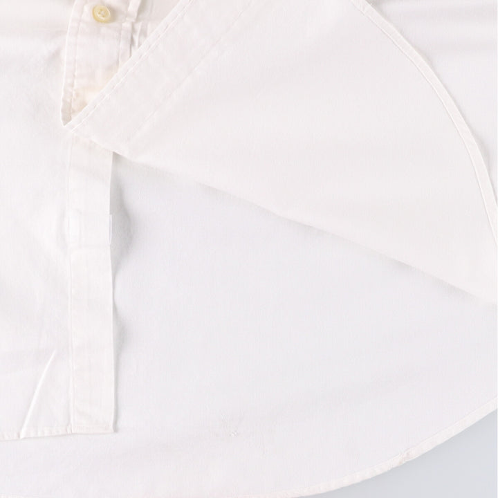 Ralph Lauren CUSTOM FIT long sleeve cotton shirt, men's size L cotton white type Vintage Second Hand