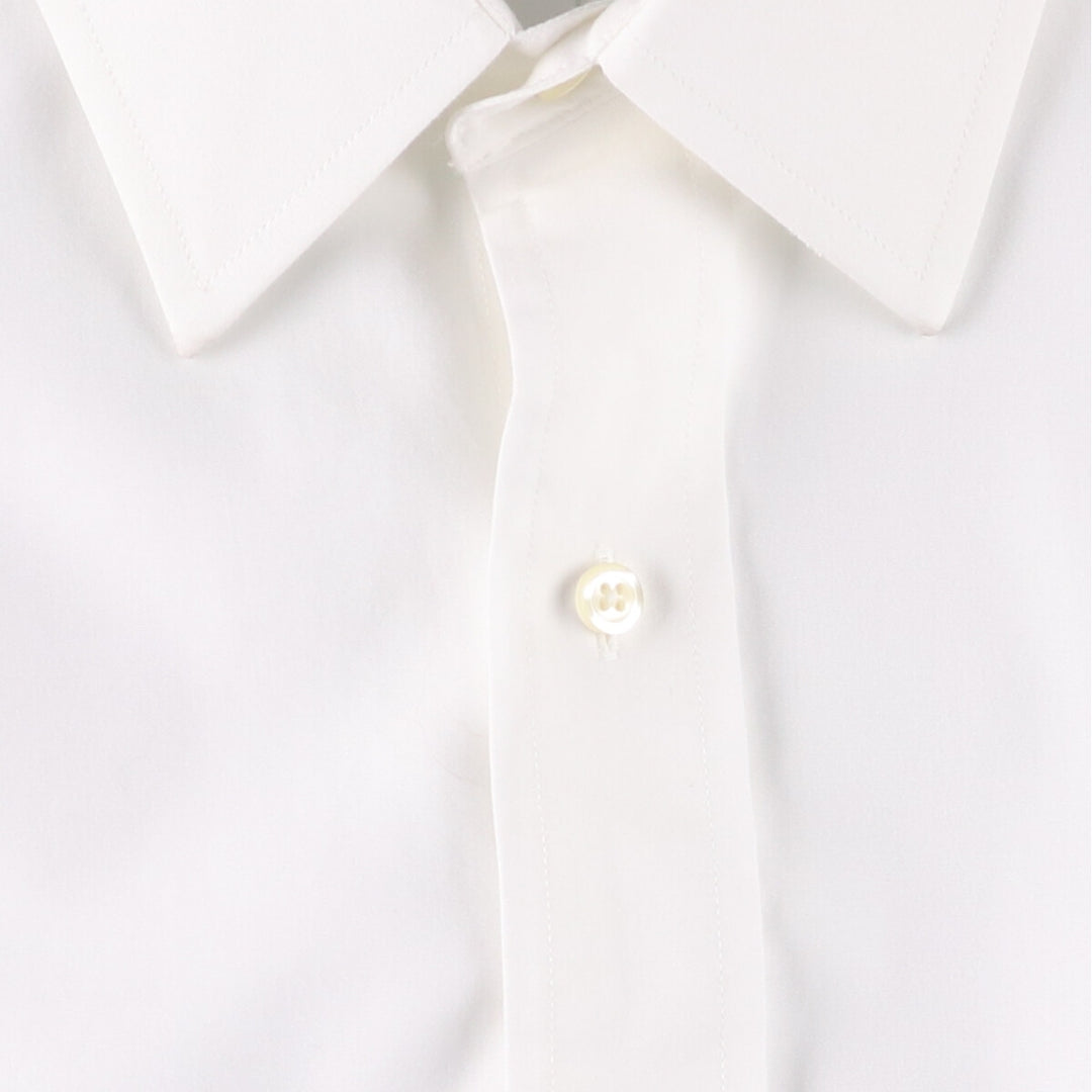 Brooks Brothers 1818 Long Sleeve Cotton Shirt, Men's Size L cotton white type Vintage Second Hand