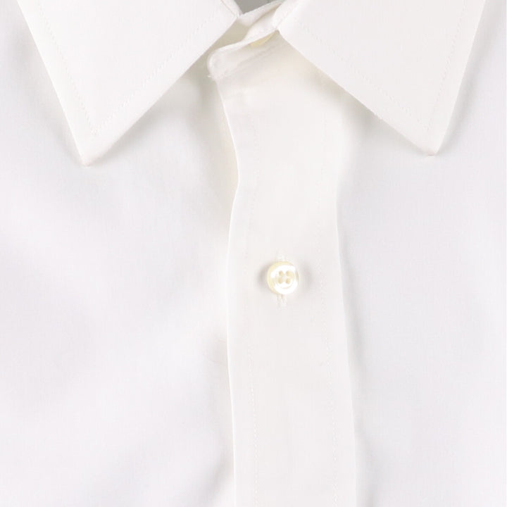 Brooks Brothers 1818 Long Sleeve Cotton Shirt, Men's Size L cotton white type Vintage Second Hand