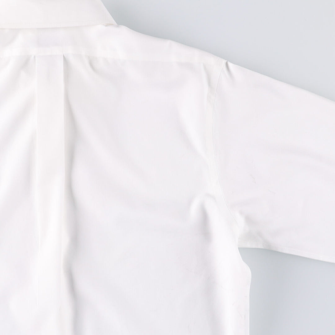 Brooks Brothers 1818 Long Sleeve Cotton Shirt, Men's Size L cotton white type Vintage Second Hand