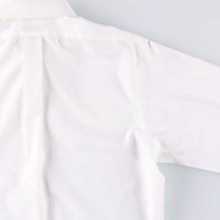 Brooks Brothers 1818 Long Sleeve Cotton Shirt, Men's Size L cotton white type Vintage Second Hand