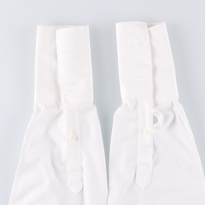 Brooks Brothers 1818 Long Sleeve Cotton Shirt, Men's Size L cotton white type Vintage Second Hand