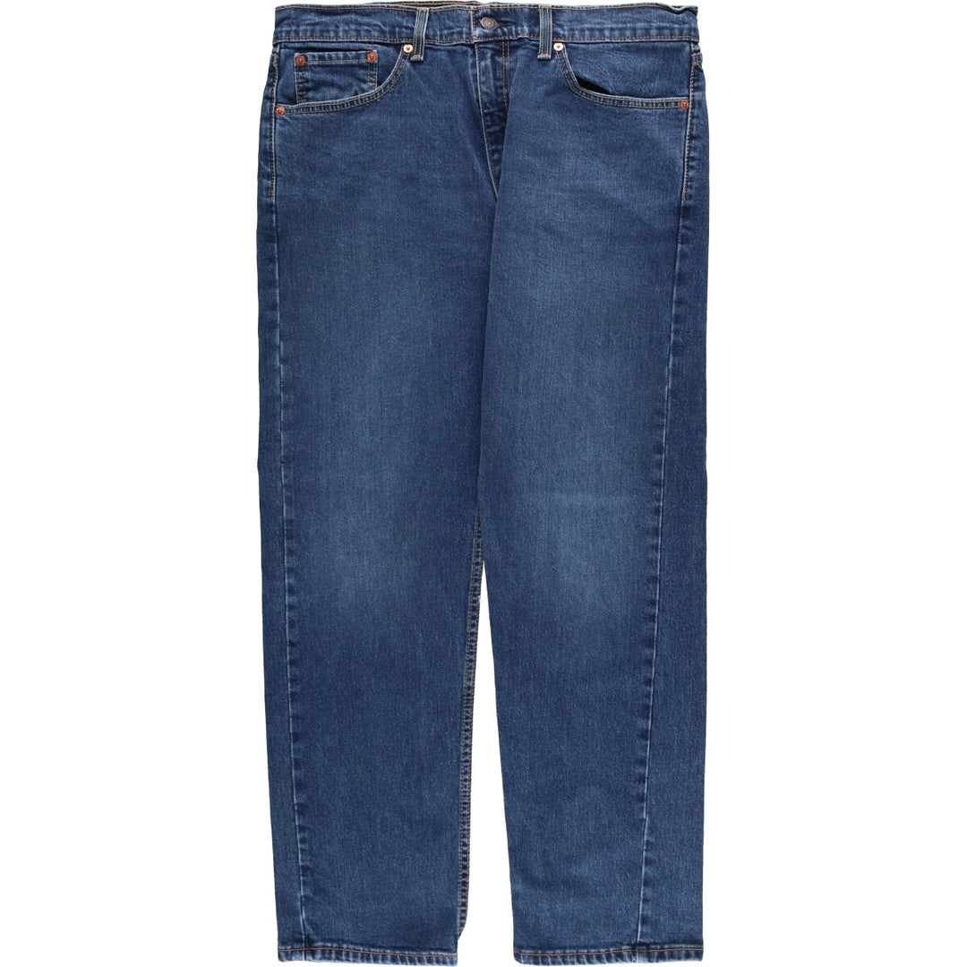 Levi's 505 tapered denim pants for men, size w37 cotton blue type Vintage Second Hand