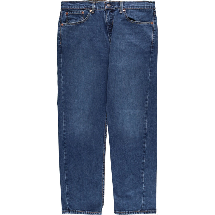 Levi's 505 tapered denim pants for men, size w37 cotton blue type Vintage Second Hand