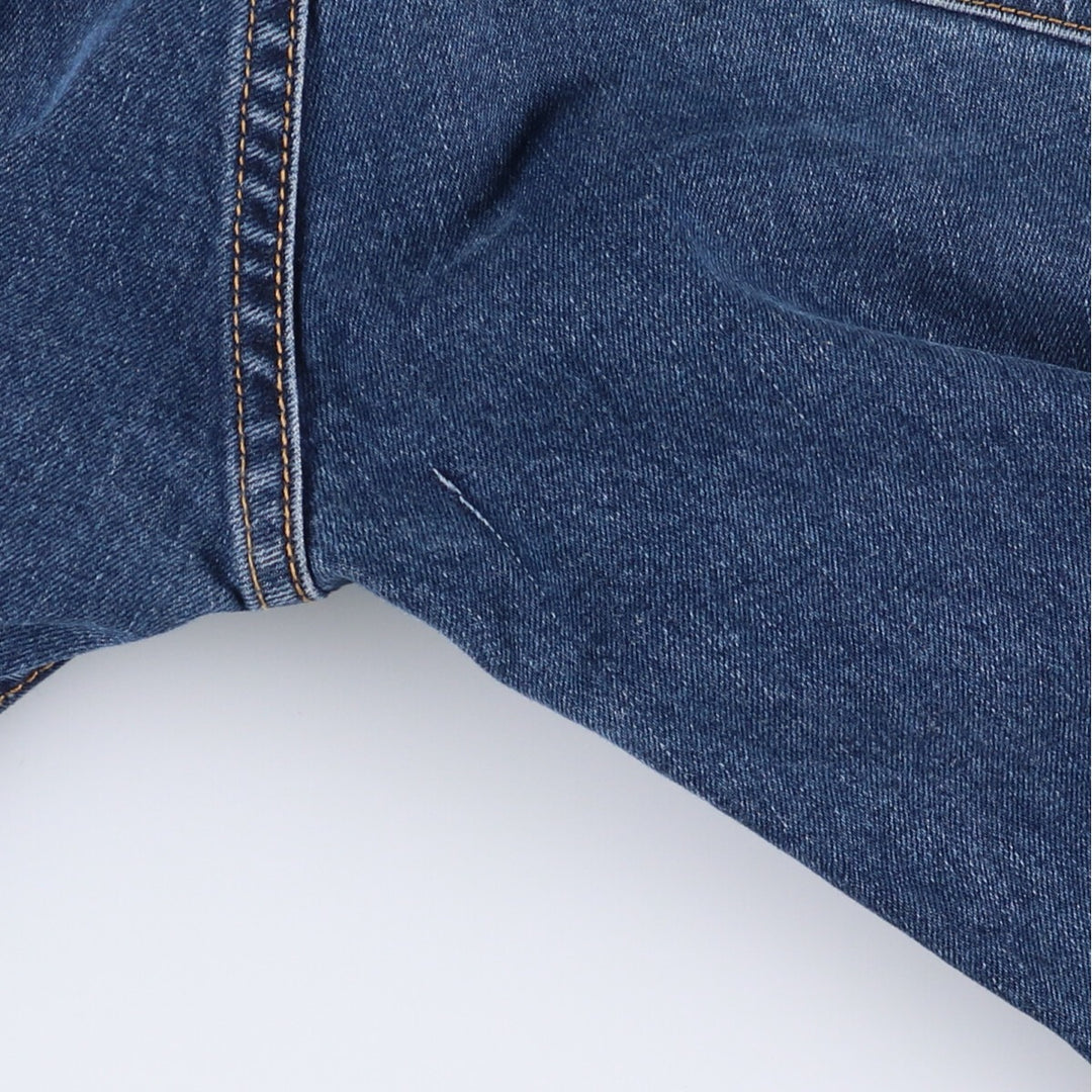 Levi's 505 tapered denim pants for men, size w37 cotton blue type Vintage Second Hand