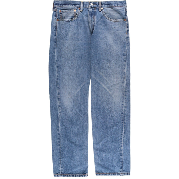 Levi's 505 tapered denim pants for men, equivalent to w35 cotton blue type Vintage Second Hand