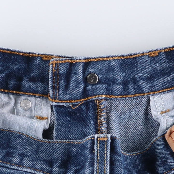 Levi's 505 REGULAR FIT tapered denim pants for men, size w31, zipper fly cotton blue type Vintage Second Hand
