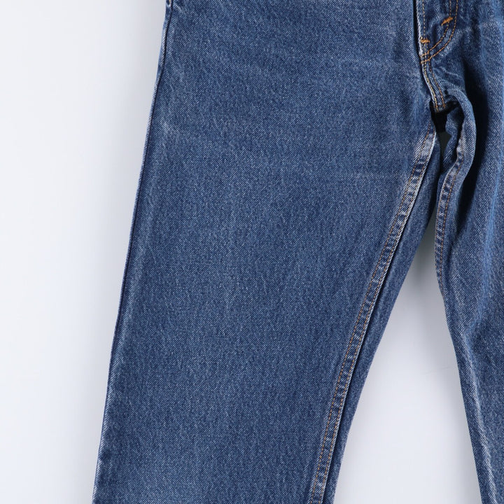 Levi's 505 REGULAR FIT tapered denim pants for men, size w31, zipper fly cotton blue type Vintage Second Hand
