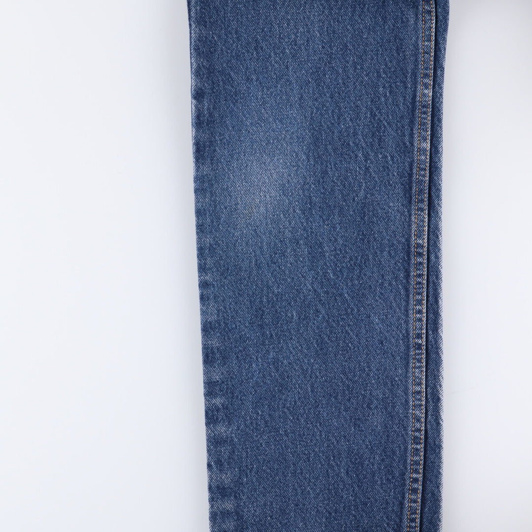 Levi's 505 REGULAR FIT tapered denim pants for men, size w31, zipper fly cotton blue type Vintage Second Hand