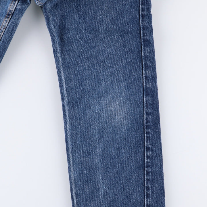 Levi's 505 REGULAR FIT tapered denim pants for men, size w31, zipper fly cotton blue type Vintage Second Hand