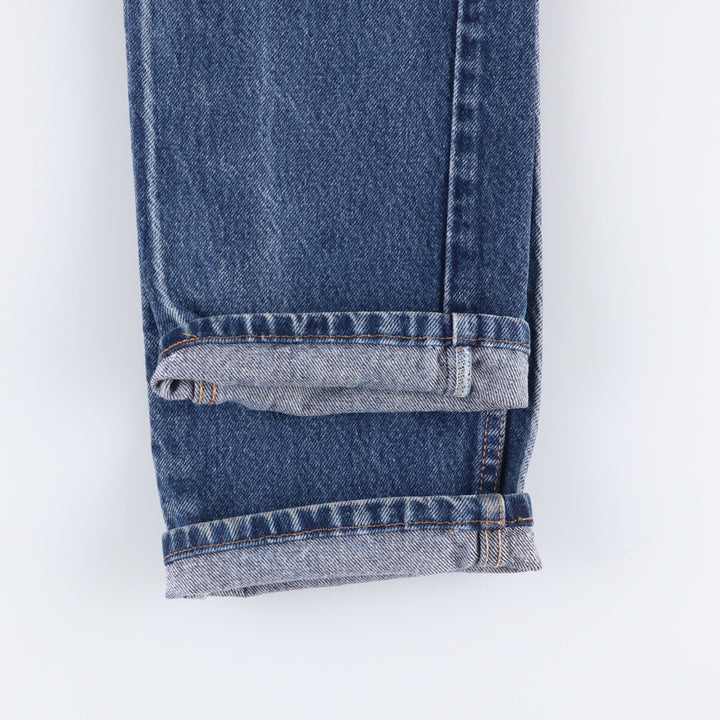 Levi's 505 REGULAR FIT tapered denim pants for men, size w31, zipper fly cotton blue type Vintage Second Hand