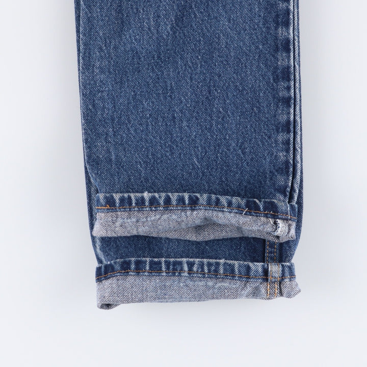 Levi's 505 REGULAR FIT tapered denim pants for men, size w31, zipper fly cotton blue type Vintage Second Hand