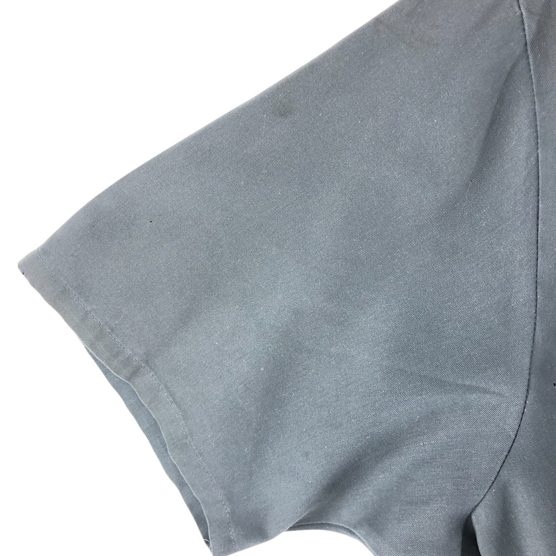 90'S BIG MAC short sleeve work shirt, vintage, size L for men unknown gray type Vintage Second Hand