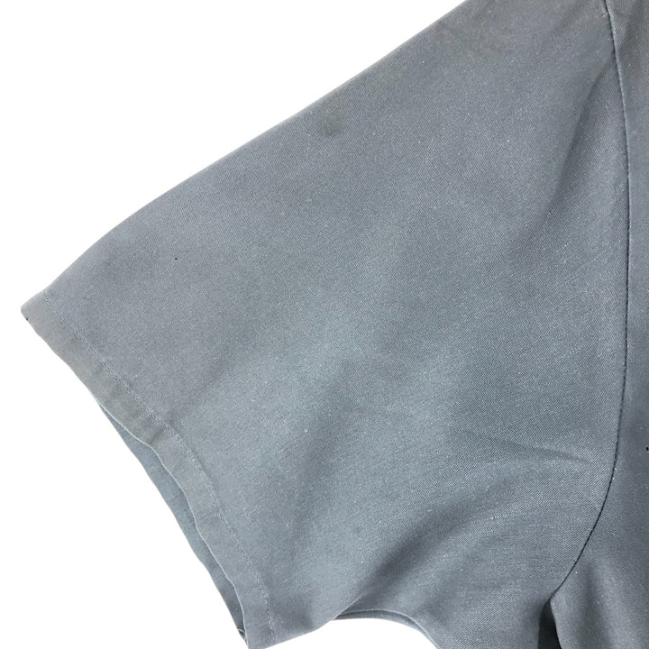 90'S BIG MAC short sleeve work shirt, vintage, size L for men unknown gray type Vintage Second Hand