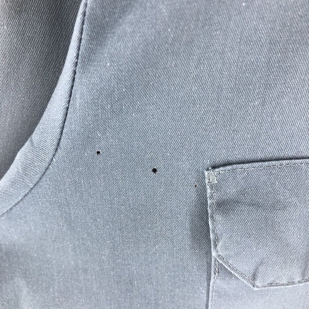 90'S BIG MAC short sleeve work shirt, vintage, size L for men unknown gray type Vintage Second Hand