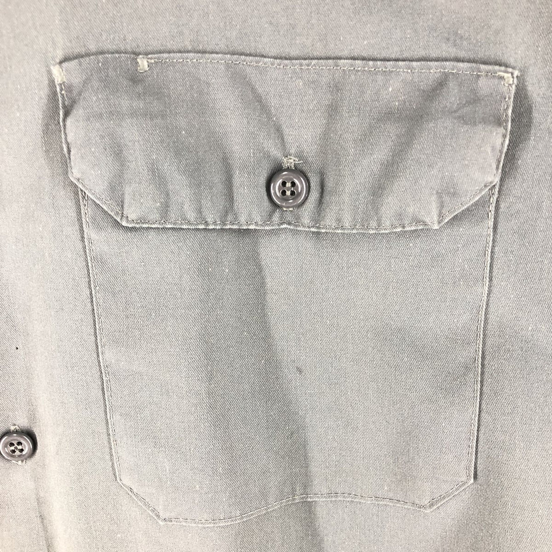 90'S BIG MAC short sleeve work shirt, vintage, size L for men unknown gray type Vintage Second Hand