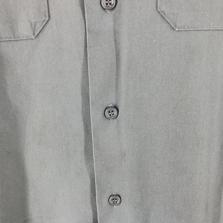 90'S BIG MAC short sleeve work shirt, vintage, size L for men unknown gray type Vintage Second Hand