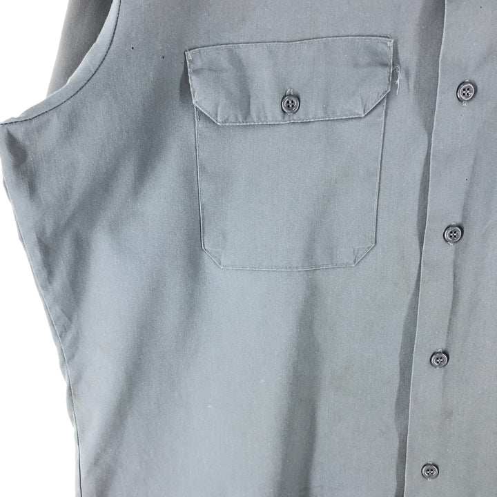 90'S BIG MAC short sleeve work shirt, vintage, size L for men unknown gray type Vintage Second Hand