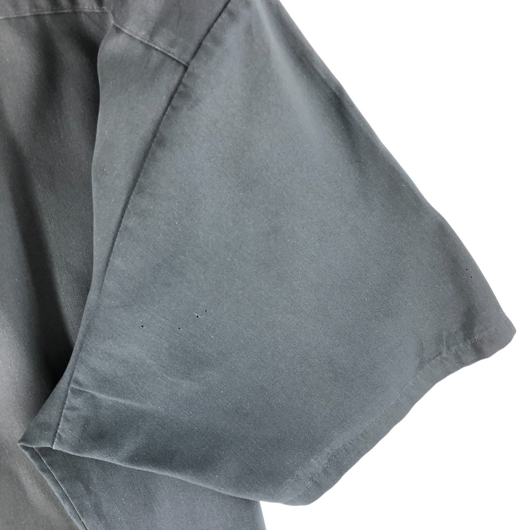 90'S BIG MAC short sleeve work shirt, vintage, size L for men unknown gray type Vintage Second Hand