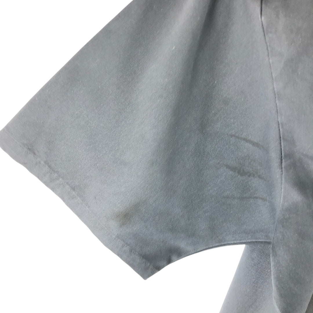 90'S BIG MAC short sleeve work shirt, vintage, size L for men unknown gray type Vintage Second Hand