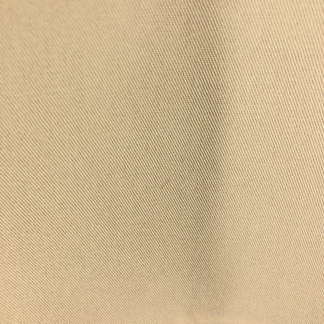 90'S Ben Davis pullover half zip short sleeve work shirt box shirt made in USA men's size M vintage cotton Khaki type beige Vintage Second Hand