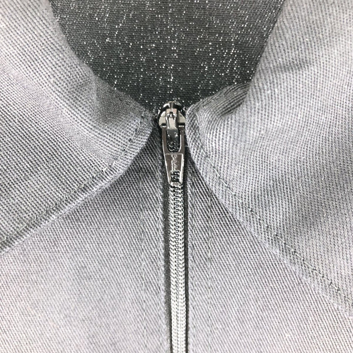 90'S Ben Davis pullover half zip short sleeve work shirt box shirt made in USA men's size L vintage cotton black type Vintage Second Hand