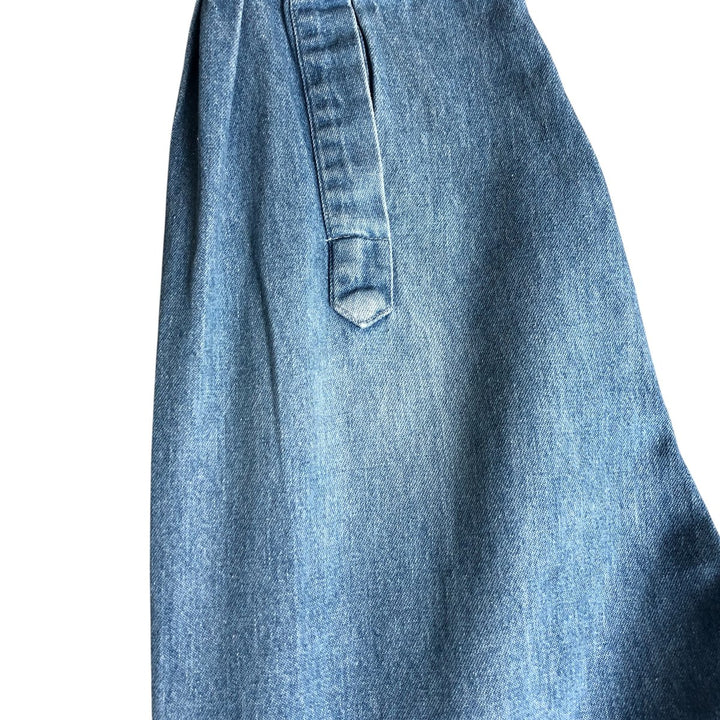 St. John's Bay STJOHNSBAY Long Sleeve Denim Shirt, Men's XL cotton Blue type light blue Vintage Second Hand