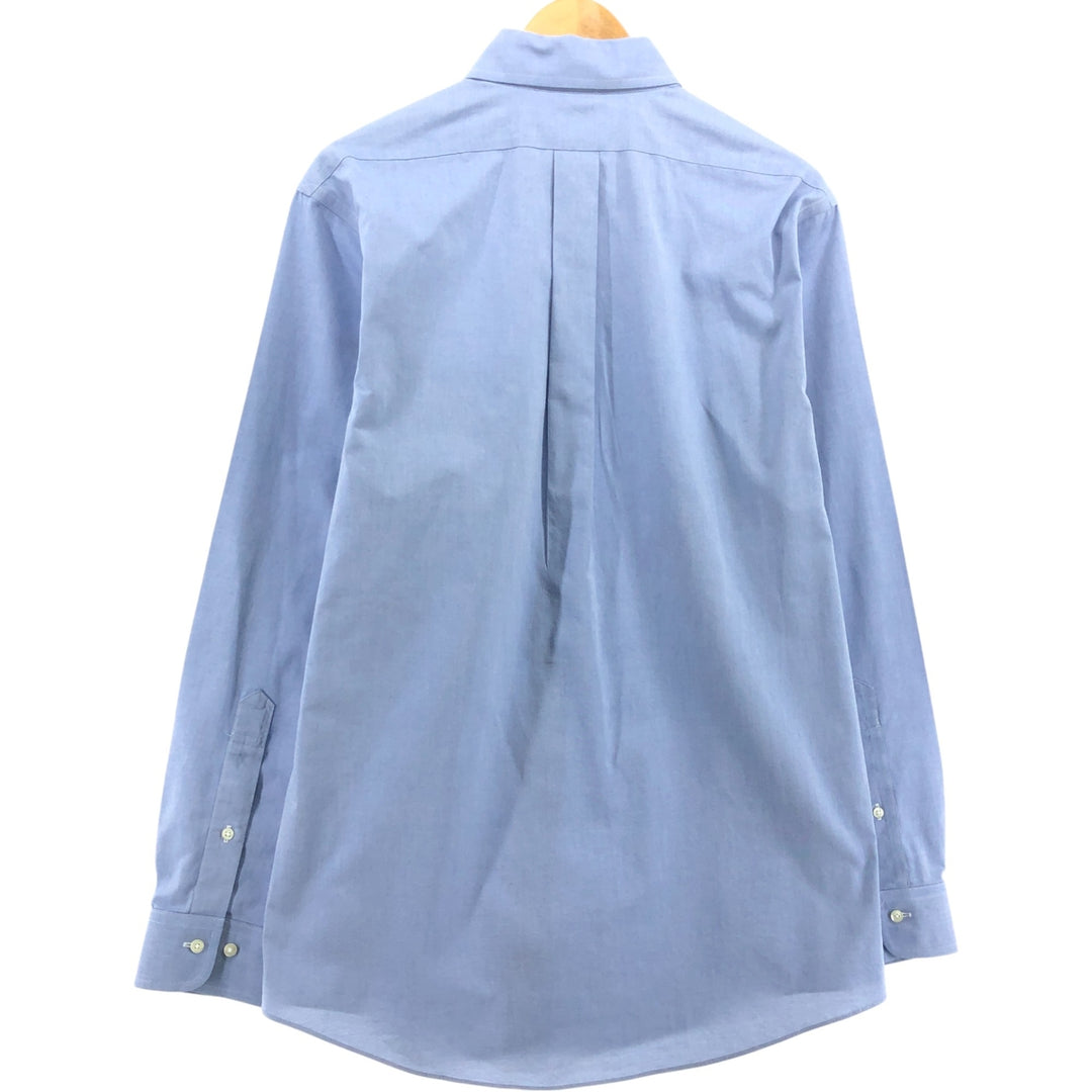 Brooks Brothers 1818 REGENT Long Sleeve Button Down Shirt, Men's Size L cotton Blue type light blue Vintage Second Hand