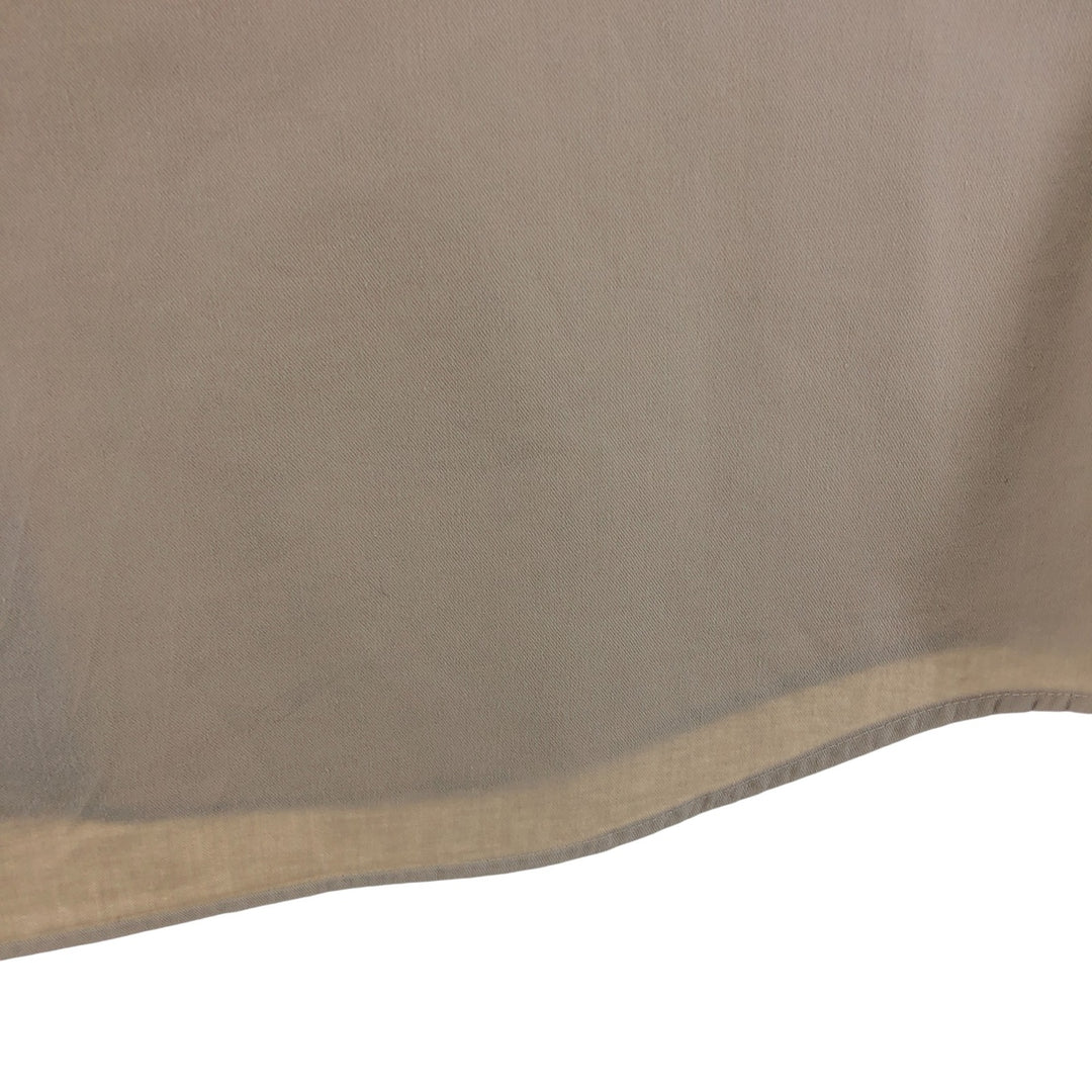 Vintage LLBean long-sleeved cotton shirt from the 1980'S to 1990s, made in the USA, size L. cotton Beige type Vintage Second Hand