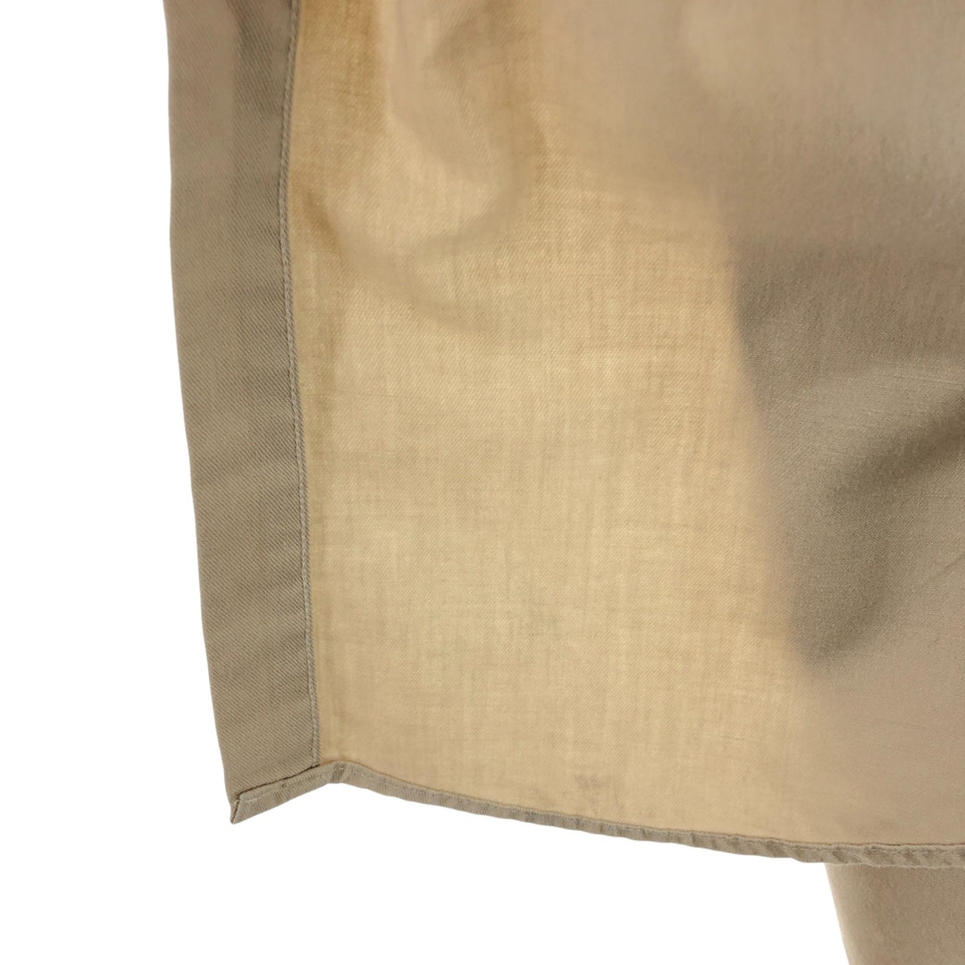 Vintage LLBean long-sleeved cotton shirt from the 1980'S to 1990s, made in the USA, size L. cotton Beige type Vintage Second Hand