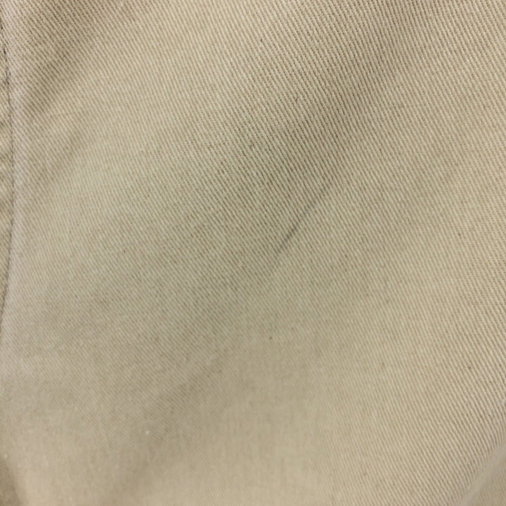 Vintage LLBean long-sleeved button-down shirt from the 1980'S to 1990s, made in Canada, size L. cotton Beige type Vintage Second Hand