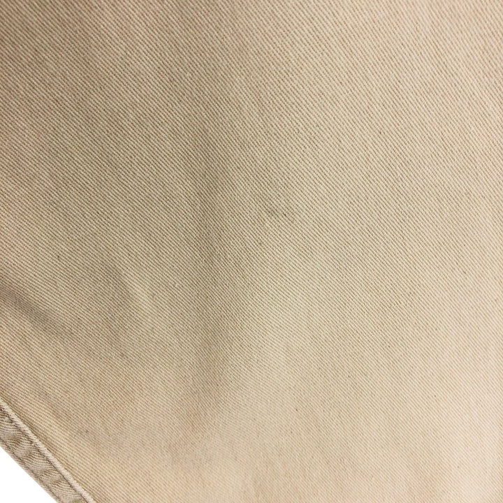 Vintage LLBean long-sleeved button-down shirt from the 1980'S to 1990s, made in Canada, size L. cotton Beige type Vintage Second Hand