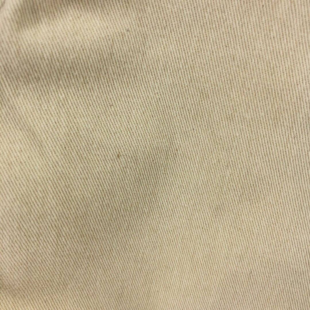 Vintage LLBean long-sleeved button-down shirt from the 1980'S to 1990s, made in Canada, size L. cotton Beige type Vintage Second Hand