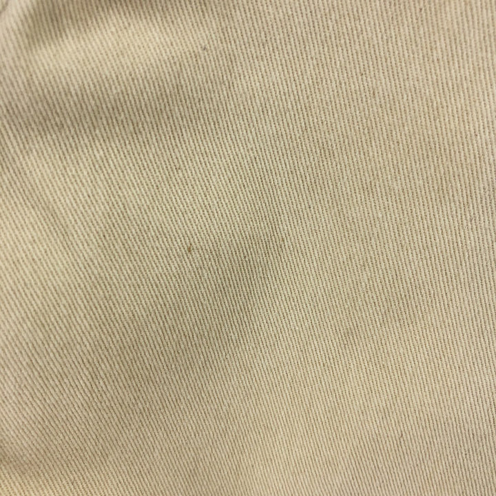 Vintage LLBean long-sleeved button-down shirt from the 1980'S to 1990s, made in Canada, size L. cotton Beige type Vintage Second Hand