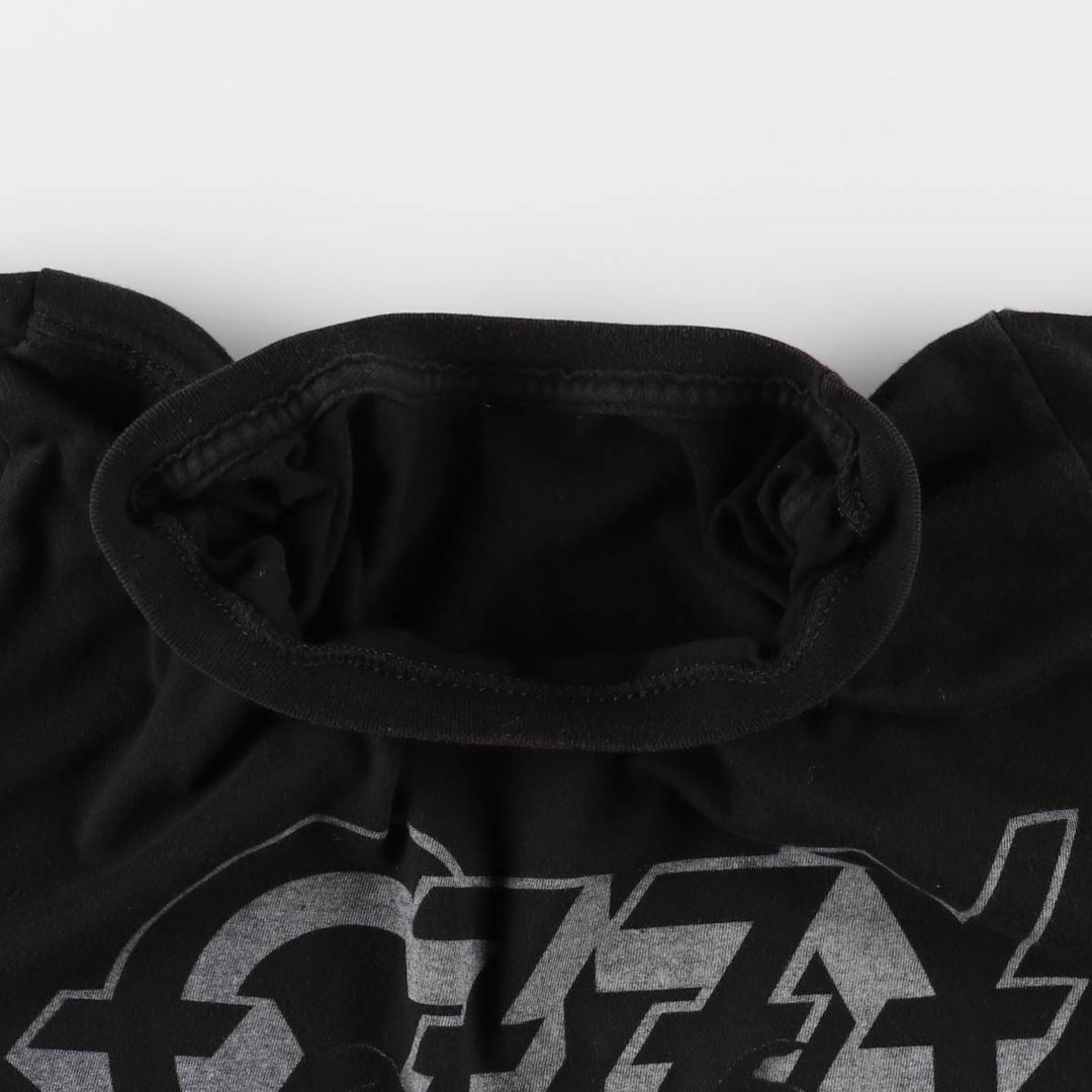 Ozzy Osbourne Band T-shirt, Men's M size unclear black type Vintage Second Hand