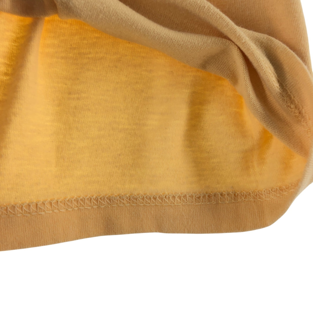 00'S Harley-Davidson Hanes Motorcycle Bike T-shirt Made in USA Men's M size cotton unbleached Vintage Second Hand