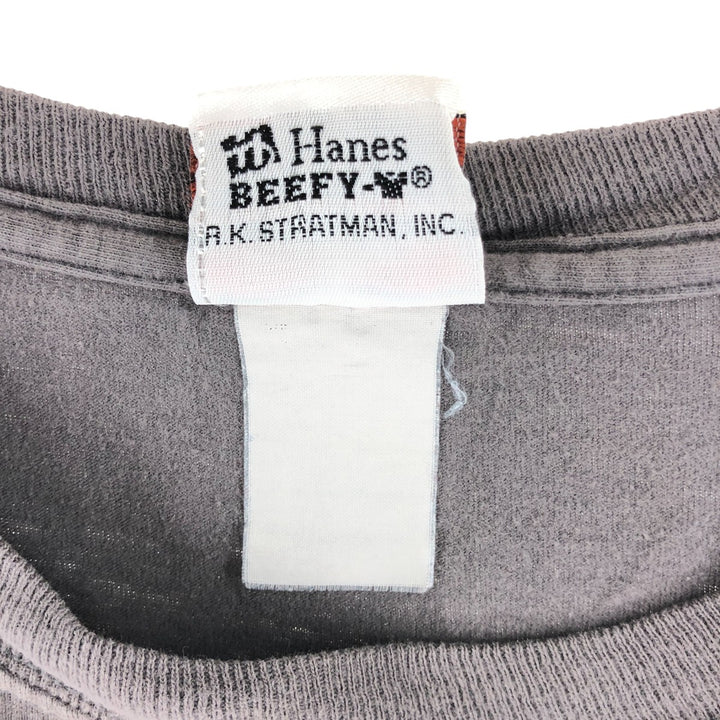 00'S Harley-Davidson Hanes Motorcycle Bike T-shirt Men's XXL unknown gray type Vintage Second Hand