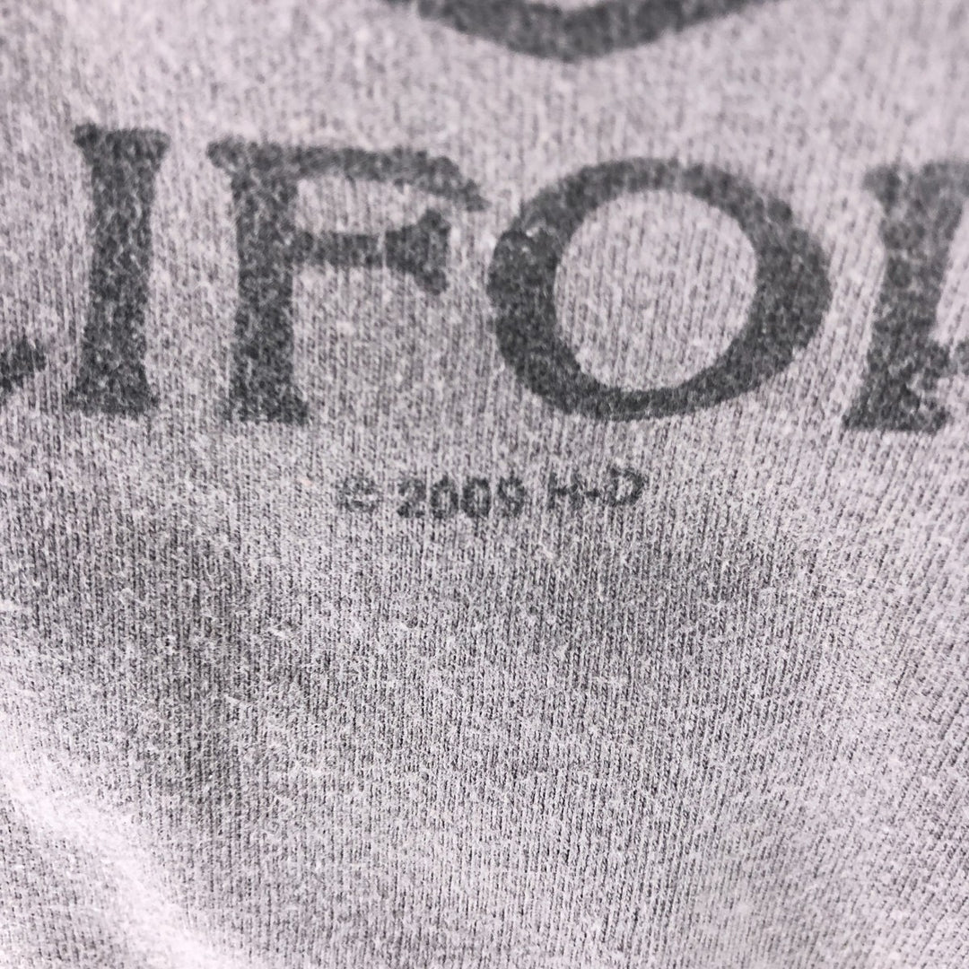 00'S Harley-Davidson Hanes Motorcycle Bike T-shirt Men's XXL unknown gray type Vintage Second Hand