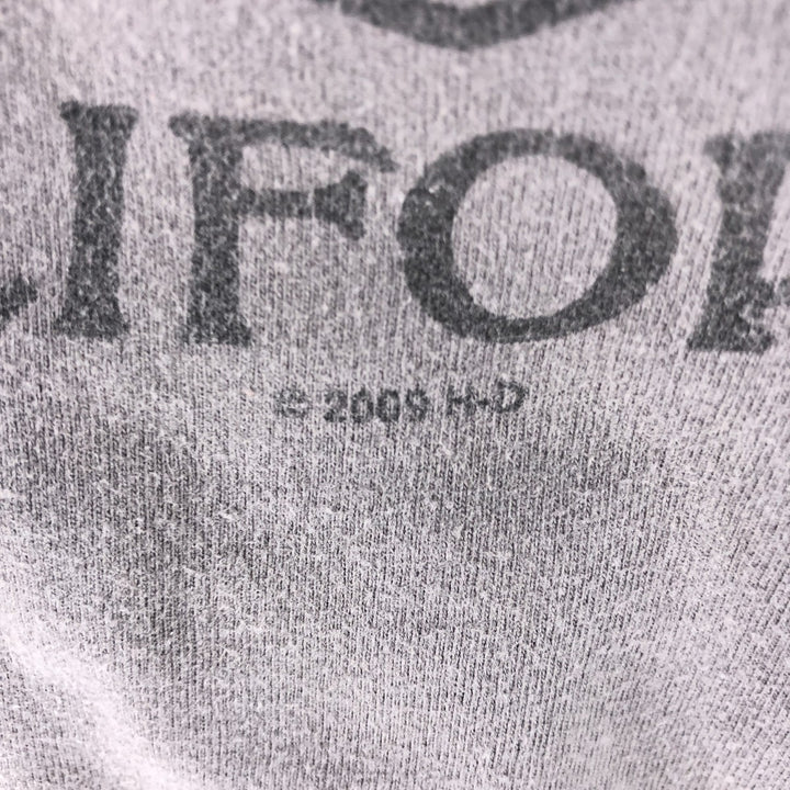 00'S Harley-Davidson Hanes Motorcycle Bike T-shirt Men's XXL unknown gray type Vintage Second Hand