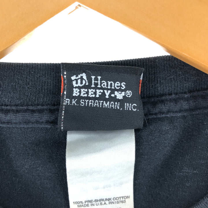 00'S Harley-Davidson Motorcycle Bike T-shirt Made in USA Men's M size cotton black type Vintage Second Hand