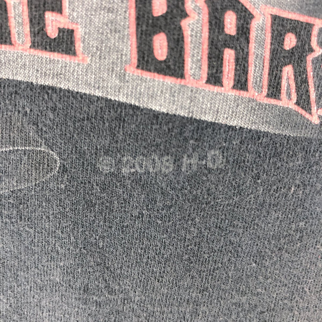 00'S Harley-Davidson Motorcycle Bike T-shirt Made in USA Men's M size cotton black type Vintage Second Hand