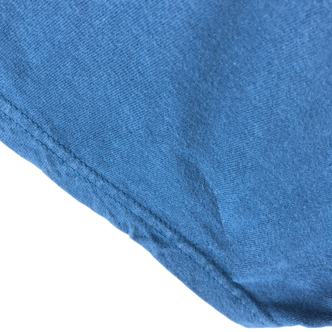 00'S Harley-Davidson Motorcycle Bike T-shirt Made in USA Men's XXL cotton blue type Vintage Second Hand