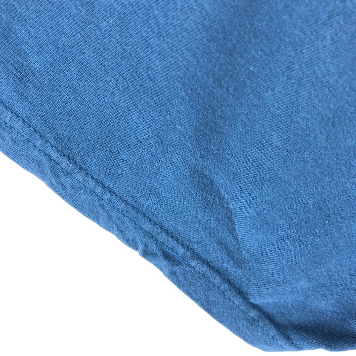 00'S Harley-Davidson Motorcycle Bike T-shirt Made in USA Men's XXL cotton blue type Vintage Second Hand